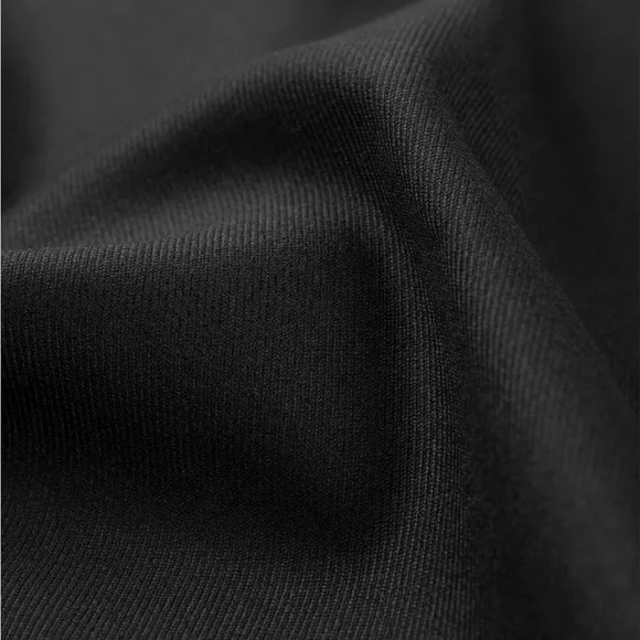 Elegant Black Double-Breasted Women's Blazer - Picture 5 of 8